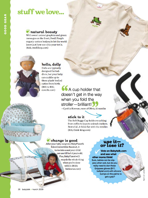 Baby Talk Magazine Stuff We Love Think King