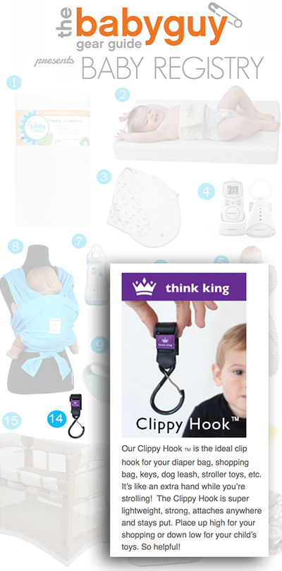 Baby Guy Gear Guide Think King Clippy Hook Review image